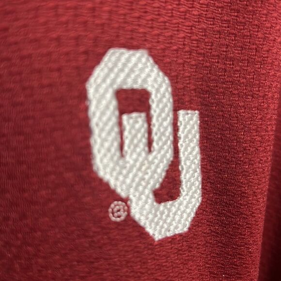 🔥🔥 Vintage Nike OU SOONERS Sphere Dry Performance Polo Shirt - EXCELLENT - XXL - Picture 6 of 10
